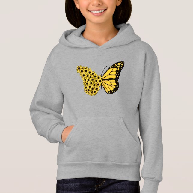 mariposa girasol vintage mujeres monarca (Anverso)