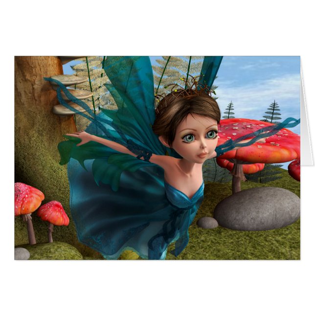 Mariposa Hada Pequeña Voladora (Anverso (Horizontal))