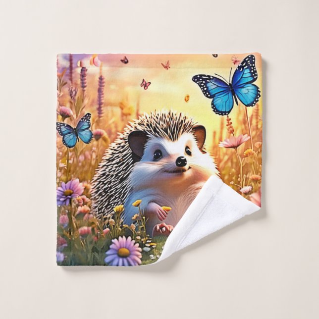 Mariposa Hedgehog Art (Toallita)