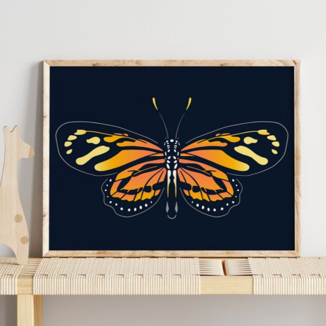 Mariposa | Impresión de pared de jungla de lienzo (Subido por el creador)