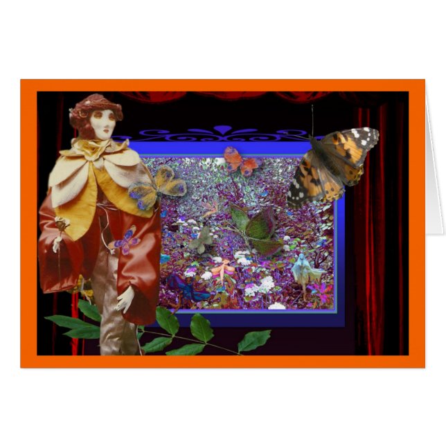 Mariposa-jardín (Anverso (Horizontal))