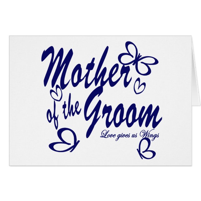 Mariposa/Madre del Groom (Anverso (Horizontal))
