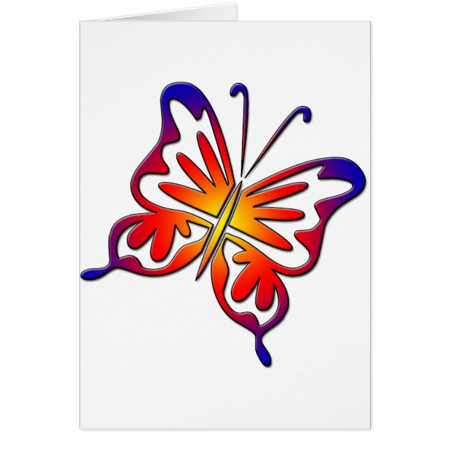 Mariposa maravillosa (Frente)