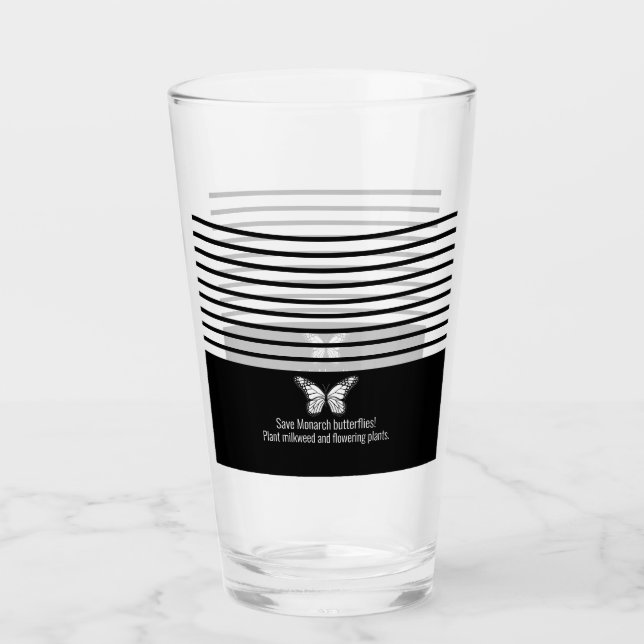 Mariposa monarca (Anverso)