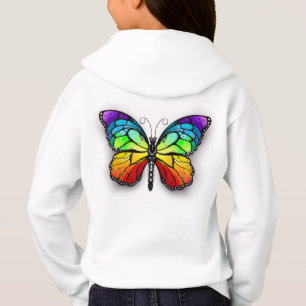 Mariposa monarca arcoíris