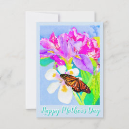 Mariposa monarca del Día de la Madre, irlandeses y