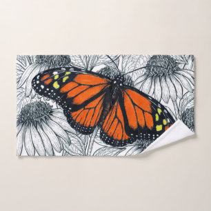 Mariposa monarca en las colmenas