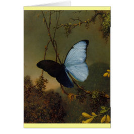 Mariposa morfa azul 1865 Primavera Personalizar el