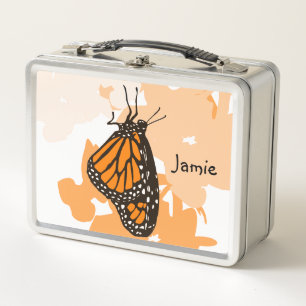 Mariposa Naranja con Nombre Bonito
