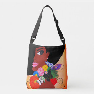Mariposa negra - Bolsa de cuerpo cruzado