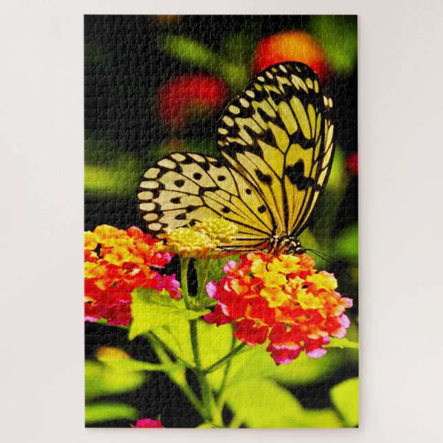Mariposa Ninfa del Árbol. Rompecabezas (Vertical)