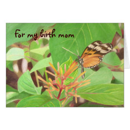 Mariposa para mamá de nacimiento