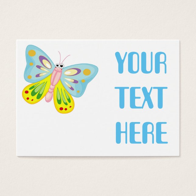 MARIPOSA PERSONALIZADO COLORIDA (Frente)