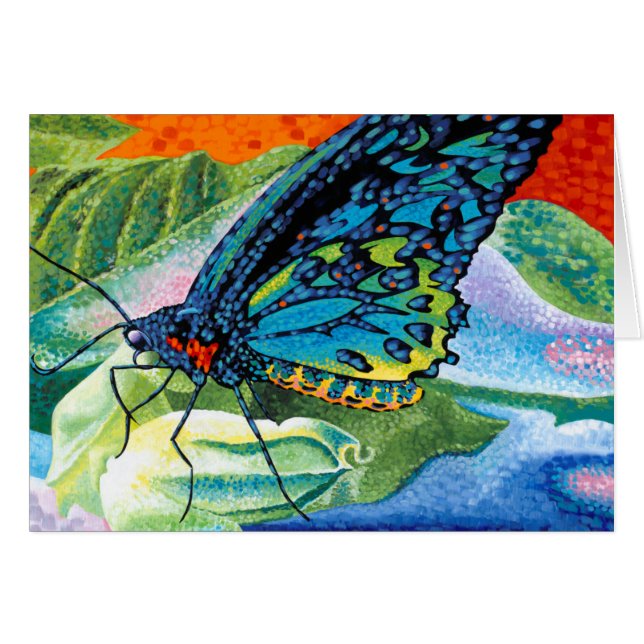 Mariposa postiza II (Anverso (Horizontal))