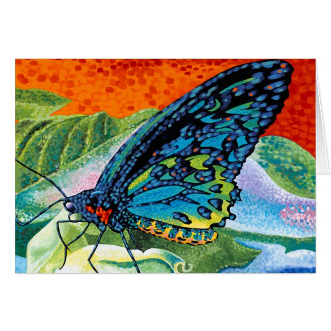 Mariposa postiza II (Anverso (Horizontal))