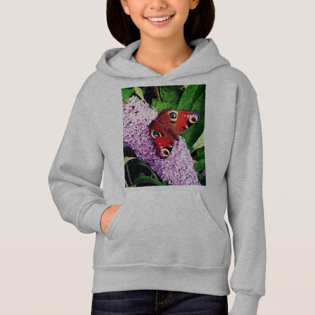 Mariposa roja (Anverso)