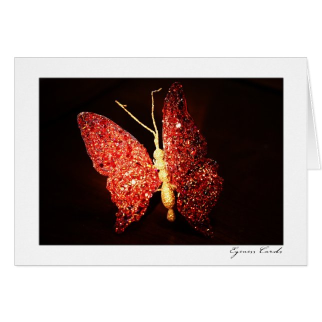 Mariposa roja (Anverso (Horizontal))