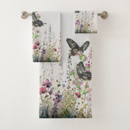 Mariposa Rosa Ceylon pintada a mano