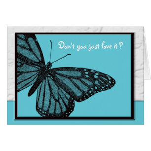 Mariposa secreta del azul de PAL