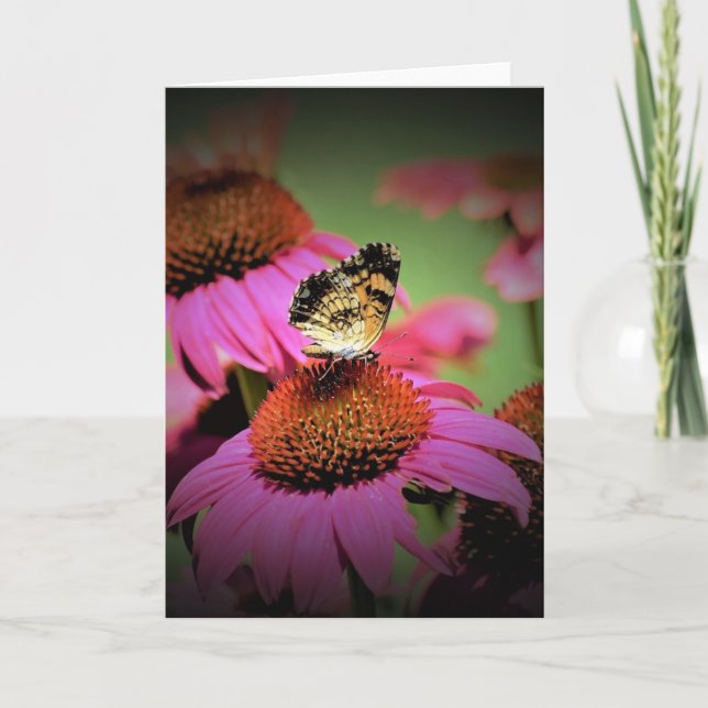 Mariposa, tarjeta (Anverso)