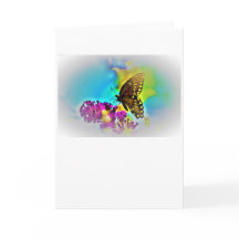Mariposa, tarjeta