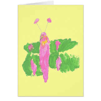 Mariposa-tarjeta