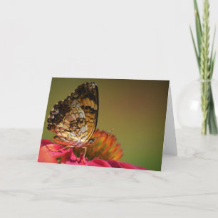 Mariposa, tarjeta