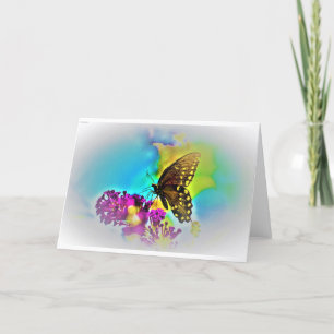 Mariposa, tarjeta