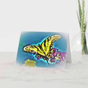 Mariposa, tarjeta