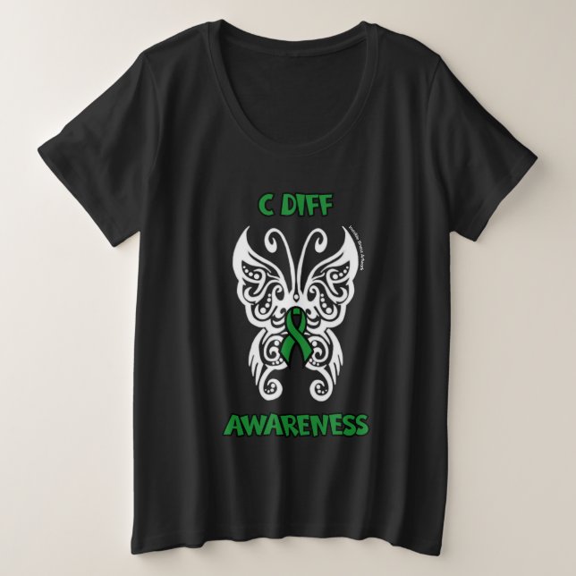Mariposa/Tribal...C Diff (Anverso del diseño)