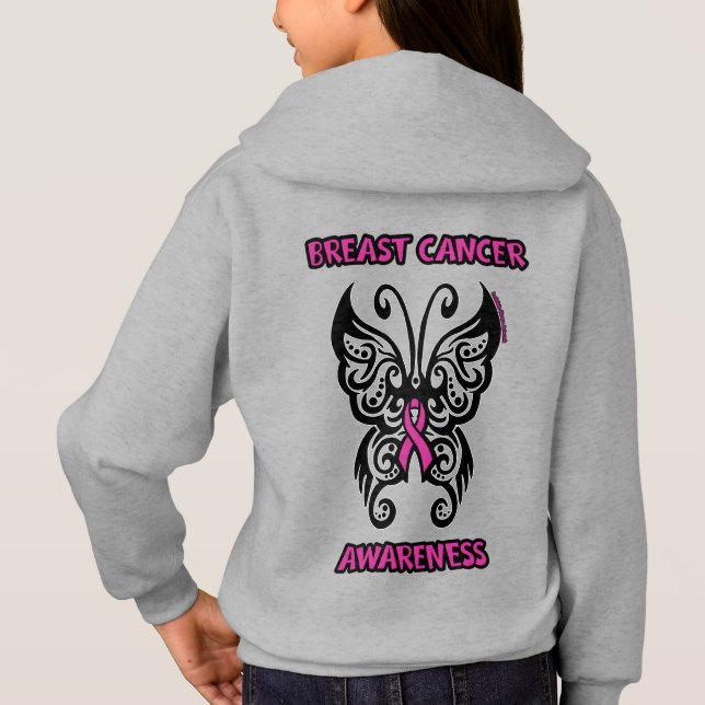 Mariposa/Tribal... Cáncer de mama (Reverso)