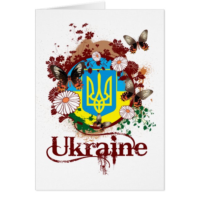 Mariposa Ucrania (Frente)