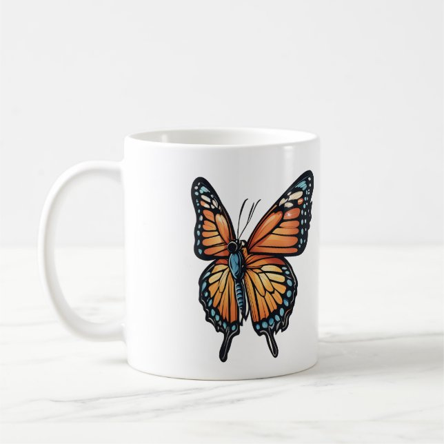 Mariposa y tazas de elefante (Izquierda)