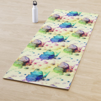 Mariposas acuáticas Yoga Mat