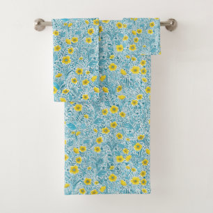 Mariposas, amarillas, azules y blancas