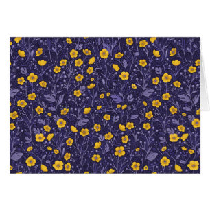 Mariposas, amarillas y violetas