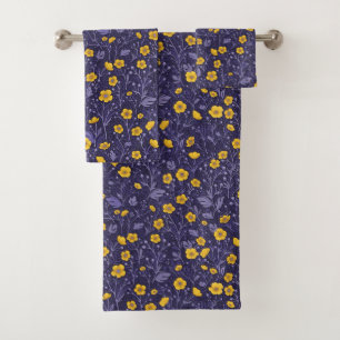 Mariposas, amarillas y violetas