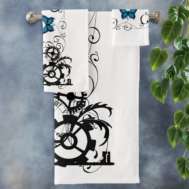 Mariposas azules de la tribu Steampunk (Subido por el creador)