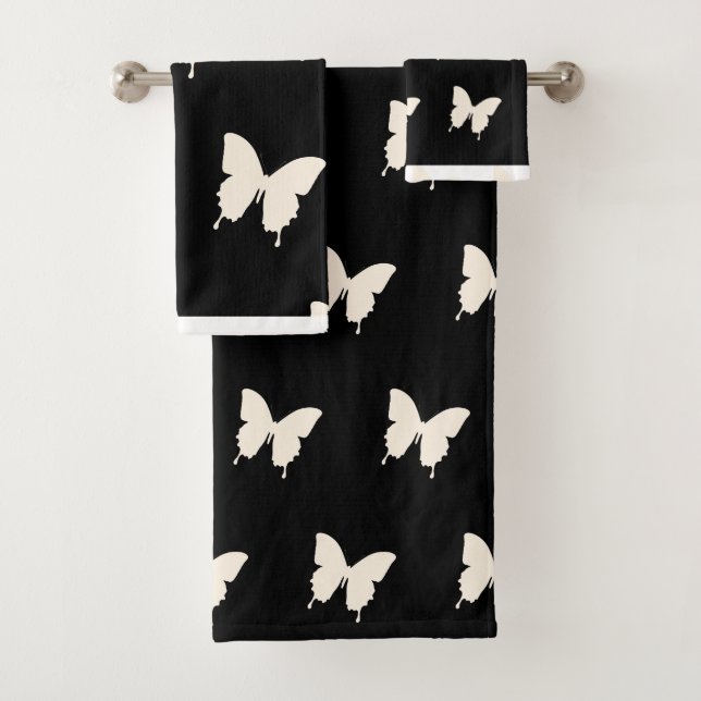 Mariposas Blancas En Negro (In situ)