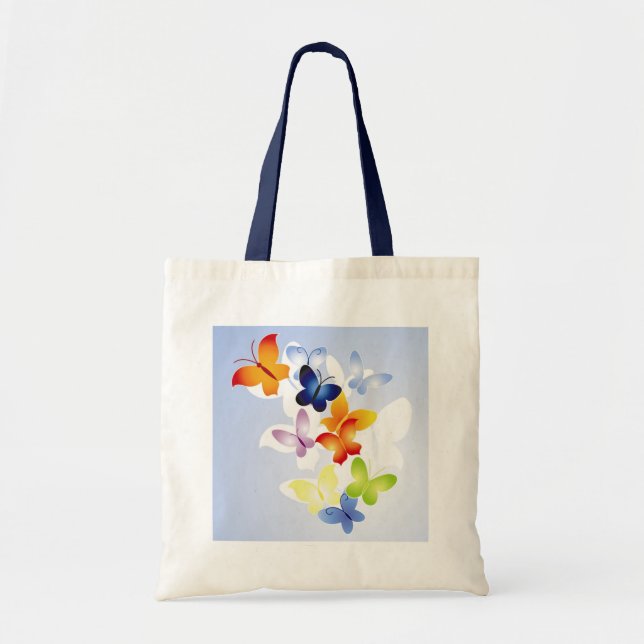 Mariposas coloridas - Bolsa (Frente)