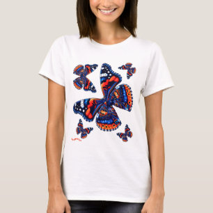 Mariposas de camiseta para mujeres