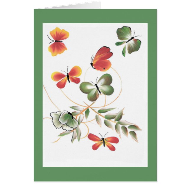 Mariposas de colores (Frente)