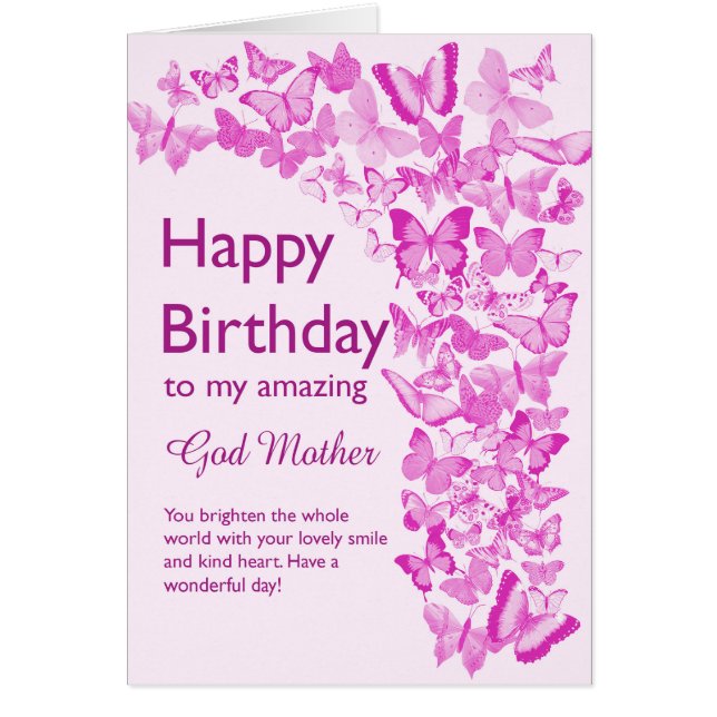 Mariposas de cumpleaños de la madre de Dios (Frente)