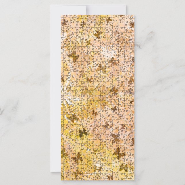 Mariposas de rompecabezas y Daisies-Browns de STay (Anverso)