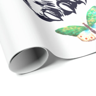 MARIPOSAS DE TIGRE DE PAPEL Y CORAZÓN