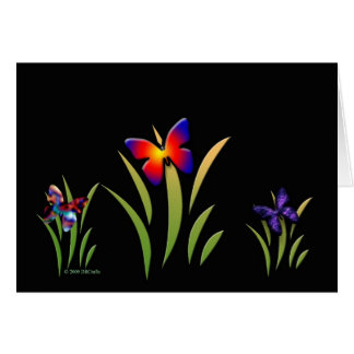 Mariposas en la hierba