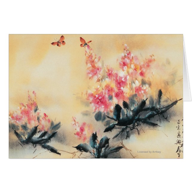 Mariposas en primavera (Anverso (Horizontal))