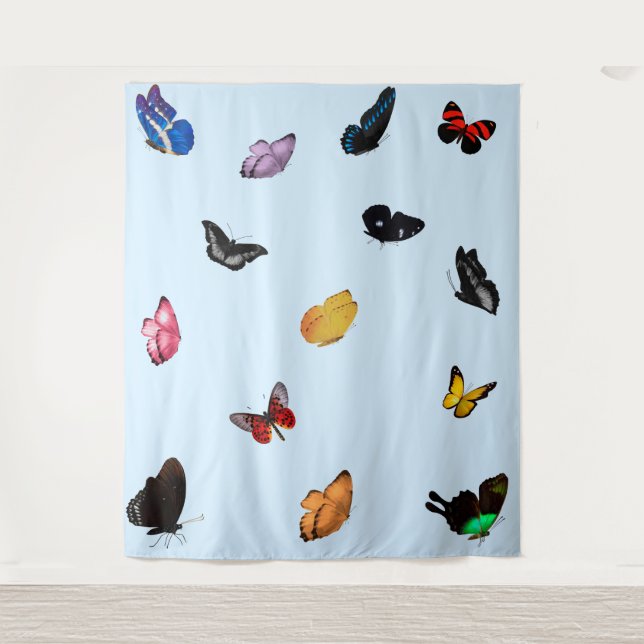 Mariposas en Tapiz del Cielo (Anverso)