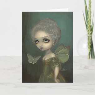 "Mariposas en tarjeta de felicitación del