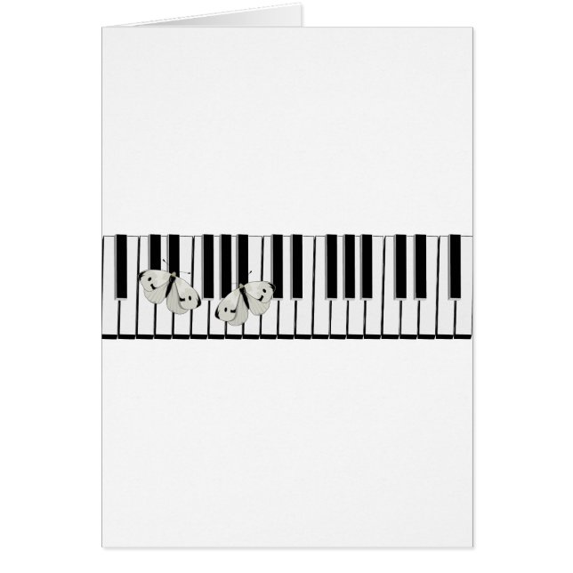 mariposas en tema del teclado (Frente)